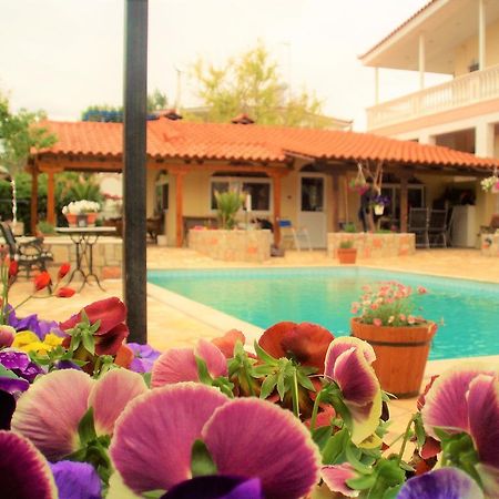 Ferienwohnung Jacuzzi Pool House Ama5690 Chalkís Exterior foto